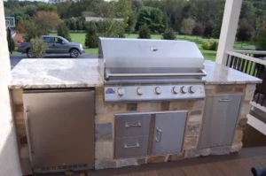 outdoor grill kitchen 