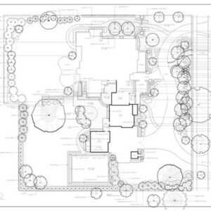 2D landscape drawing by South Shore Landscape Contractor Joe Mento